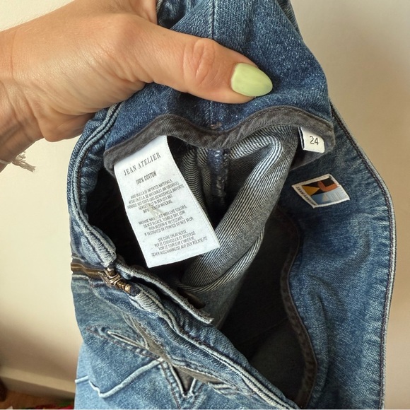 Jean Atelier Anabelle Star Crop Flare Jeans 24" - Picture 8 of 8